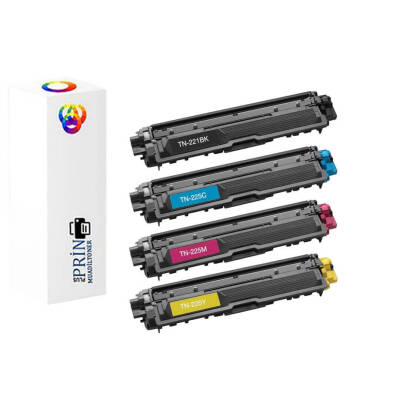 Brother TN-221| Brother MFC-9140CDN Muadil Toner 4 Renk - 1