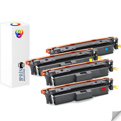 Canon CRG-069H / Canon i-SENSYS MF752Cdw Muadil Toneri Takım 4 Renk Chipsiz - 1