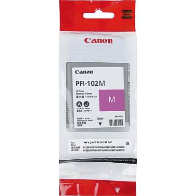 CANON IPF-500/700/710/750 (PFI-102M) Kırmızı Kartuş - 1