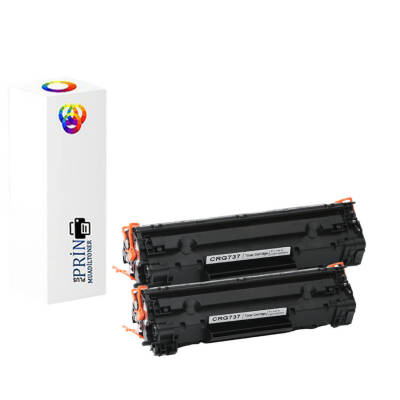 Canon MF212W Yazıcı Uyumlu Muadil Toner CRG-737 2'Li - 1