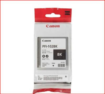 Canon PFI-102BK Siyah Orjinal Kartuş - 2