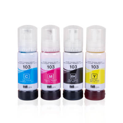 Epson 103 EpsonEcoTank L3260 Muadil Mürekkep Seti 4 renk - 1