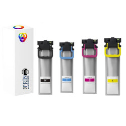 Epson T05A100-C13T05A100-C13T05A200-C13T05A300-C13T05A400 /Epson WorkForce Pro WF-C878RDTWFC Muadil Kartuş Seti - Plusprint