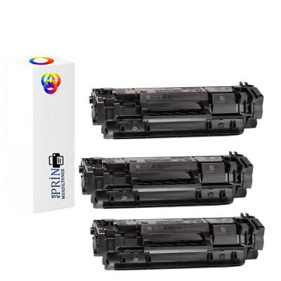 Hp 150A-W1500A Çipli Muadil Toner 3 Adet Hp Laserjet Mfp M141A Hp Laserjet Mfp M141A Mfp M111A Mfp M111W Yazıcılar Uyumlu - 1