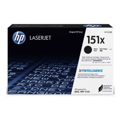HP 151X Orjinal Toneri W1510X Siyah 9.700 Sayfa Yazıcı - Hp