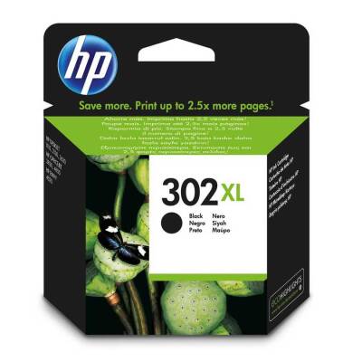 Hp 302XL-F6U68AE Siyah Orijinal Kartuş Yüksek Kapasiteli - 1