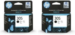 Hp 305-3YM60AE / Hp 305 Siyah Ve Renkli 2'Li Kartuş Setİ - Hp
