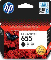 Hp 655-CZ109AE Siyah Orijinal Kartuş - Hp