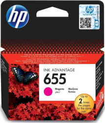 Hp 655-CZ111AE Kırmızı Orijinal Kartuş - Hp