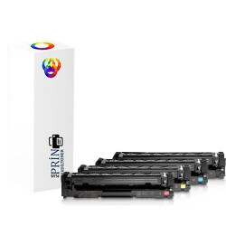 Hp CF400A Muadil Toner Seti (201A) Color Laserjet Pro M252/M277 - Hp