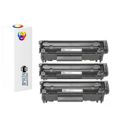 Hp Laserjet 3055 Yazıcı Uyumlu 12A Muadil Toner 3'lü Paket - Hp