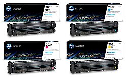 Hp Laserjet Pro M254NW Cmyk Orijinal Toner Seti 203A|CF540A - Hp