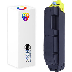 Kyocera Ecosys M6230CDN TK-5270 Sarı Muadil Toner 6bin Baskı - Kyocera