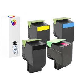 Lexmark CX510de Muadil Toner 4 Renk Avanataj Paket 2500 Baskı - 1
