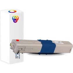 Oki C301 Muadil Toner Kırmızı Renk - Plusprint