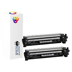 PlusPrint Hp G3Q58A Muadil Toner Yazıcı Uyumlu CF217A Chipsiz 2li Paket - Plusprint