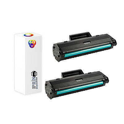 PlusPrint Hp Laser 107W (4ZB78A) Muadil Toner 1000 Sayfa Baskı 2li Paket - 1