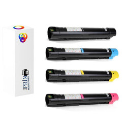 Xerox WorkCentre 7120/7125/7220/7225 1 Set CMYK Muadil Toner - Plusprint